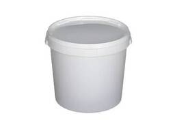 Ведро пластиковое пищевое с ручкой 10 л. (285х232 мм)