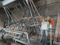 Веерный пресс для склейки щита