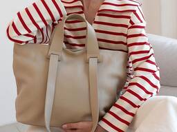 Велика сумка жіноча шкіра Італія New collection TS000100