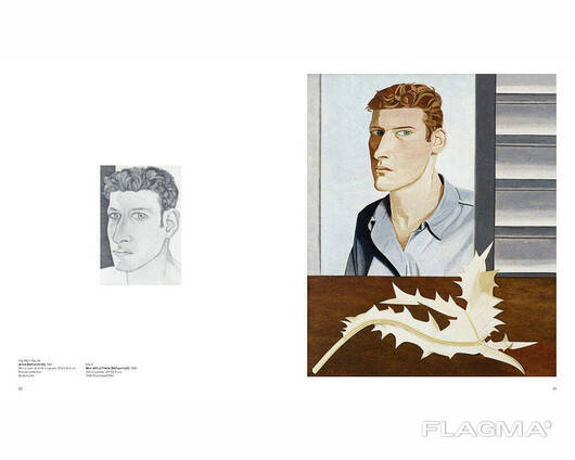 Великие художники Люсьен Фрейд. Lucian Freud: The Self-portraits искусство живопись. ..