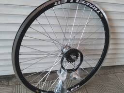 Вело колесо заднее 20 24 26 28 29 дюймов на планетарной втулке Shimano спица 3мм