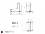 Велопарковка для 1-го велосипеда Krosstech Rad-1 - фото 3