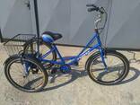 Велосипед трёхколёсный реабелитационный "Городской 24" - фото 4
