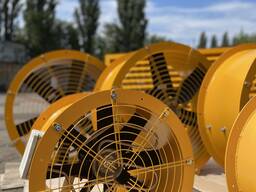 Вентилятори для систем сушіння та активної вентиляції овочесховищ, зерносховищ