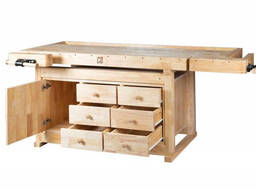 Верстак столярный из каучукового дерева Holzmann WB 210C