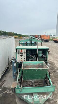 Верстат для виготовлення дорожніх бордюрів та поребриків s. a. c. m. e. T 100/6-30