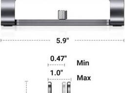 Вертикальная подставка для ноутбука Ugreen LP258 Vertical Laptop Stand. Space gray