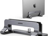Вертикальная подставка для ноутбука Ugreen LP258 Vertical Laptop Stand. Space gray - фото 1