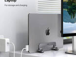 Вертикальная подставка для ноутбука Ugreen LP258 Vertical Laptop Stand. Space gray - фото 3