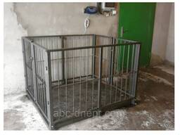 Весы для животных с ограждением, Ваги для тварин 1 м на 1,5 м; 600 кг, 1000 кг, 1,5 тонны