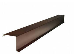 Ветровая планка профильная 110х110х2000мм (0.35мм)