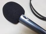 Ветрозащита для микрофона толщиной 45 - 55 мм (поролон) чёрный вітро захист мікрофона чорн - фото 1