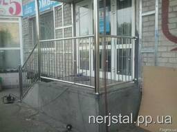 Входная группа из нержавейки от производителя