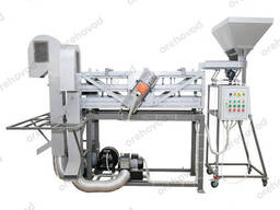 Вибросито с аспирацией для сортировки грецкого ореха (300 кг/ч)