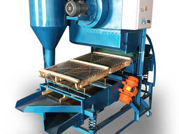 Вибросито с аспирацией для сортировки грецкого ореха (500 кг/ч)