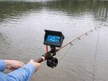 Відеокамера для риболовлі: яскравий монітор, кабель 15 м, 220° огляд, ІЧ-підсвітка - фото 8