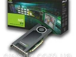 Видеокарта Quadro NVS 810 4096MB PNY (VCNVS810DP-PB)