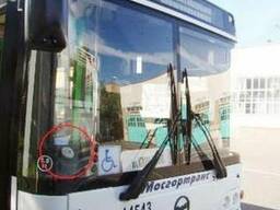 Видеонаблюдение в автобус. Установка.
