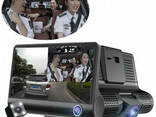 Видеорегистратор с 3 камерами Car DVR WDR Full HD 1080P - фото 2