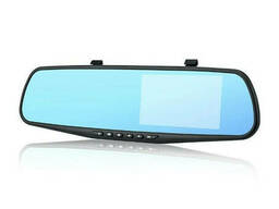 Видеорегистратор зеркало автомобильный BlackBox DVR L9000 с камерой заднего вида 4,3"