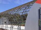 Виготовлення металоконструкцій арочних ангарів - фото 2