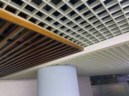 Подвесные потолки Грильято и рейки кубообразного дизайна , собственное производство