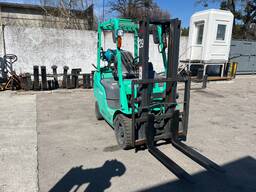 Вилочный погрузчик 1.5т. Mitsubishi FG15 газ бензин 2018 года