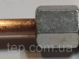 Винтовое соединение 1/4" - медная трубка 6 мм (RVS 6 - G 1/4") - фото 2