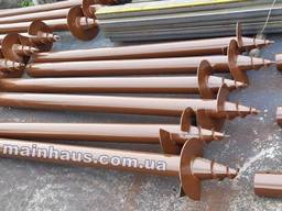 Винтовые сваи для SIP панельного дома 89*250*1500