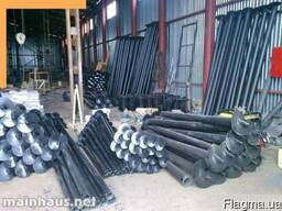 Винтовые сваи для загородного дома 108*300*1500. Крутим сваи