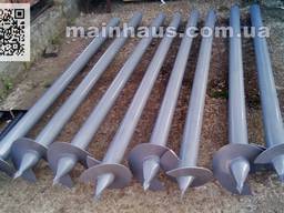 Винтовые свая для деревянного дома 89*250*3000. Новые