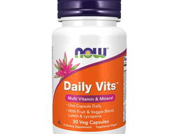 Витамины и минералы NOW	Daily Vits (30 veg caps)