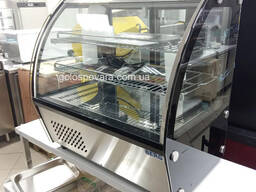 Витрина кондитерская Berg G-HTR100 настольная гнутое стекло