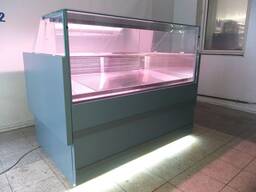 Холодильная витрина куб 1,6 м Нова