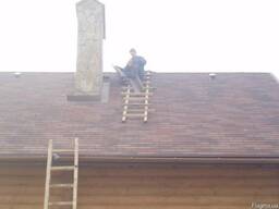 Влаштування м’яких покрівель.