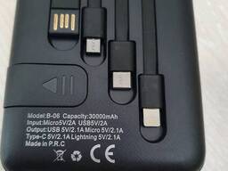Внешний аккумулятор повербанк PROTech B-06 30000 mAh 2A 5W. ..