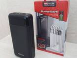 Внешний аккумулятор повербанк PROTech B-06 30000 mAh 2A 5W. .. - фото 2