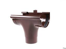 Ливнеприемник проходной PROFiL 90 мм коричневый