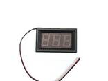 Вольтметр 220 В AC 15-500В красный светодиодный - фото 2