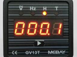 Вольтметр переменного напряжения с счетчиком наработки GV13T 220В Прибор для измерения. ..