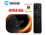 Vontar X3 4/64GB S905X3 8K ТВ приставка Smart TV box X96H96 - фото 1