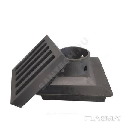 Воронка чугунная мостовая (под трубу Ф=150 мм)