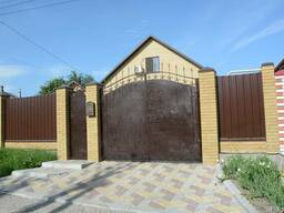 Ворота металлические под ключ. "Броневик" Днепр.