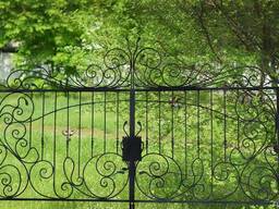 Ворота решетчатые. "Броневик" Днепр.