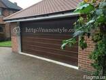 Ворота секционные гаражные, промышленные, стеклянные Киев. - фото 3
