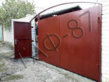 Ворота уличные (въездные) металлические - фото 1