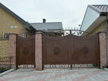 Ворота в дом. "Броневик" Днепр. - фото 1