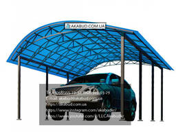Виготовлення та монтаж навісів будь-якої складності