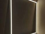 Врезной арт светильник 600*600 SMD LED "Capella-48" 48W 4200K панель белая - фото 1