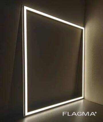 Врезной арт светильник 600*600 SMD LED "Capella-48" 48W 4200K панель белая